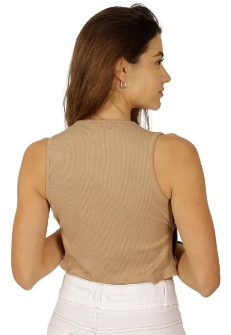 Polera Eufrates II Camel Divino Jeans-2
