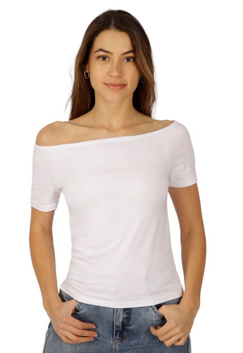 Polera Sara II Blanca Divino Jeans-0
