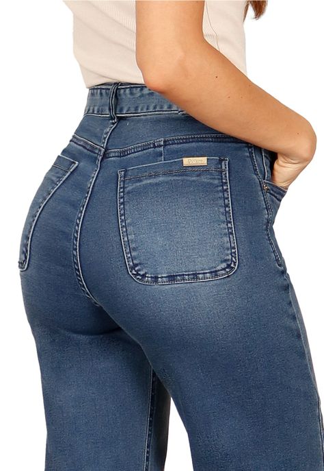 Jeans Demi I Azul Medio Divino Jeans-3