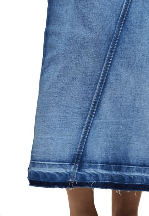 Falda Amur Celeste Divino Jeans-3