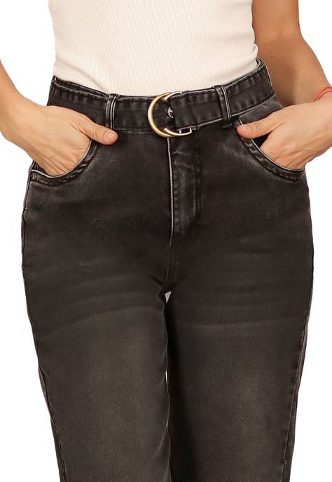 Jeans Demi III Negro Divino Jeans-2