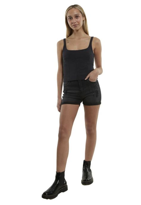 Polera Misuri Negra Divino Jeans-0