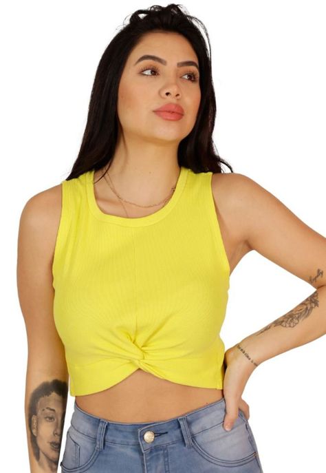 Polera Liza IV Amarilla Divino Jeans-0