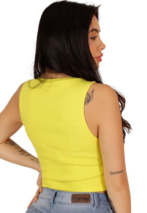 Polera Liza IV Amarilla Divino Jeans-2