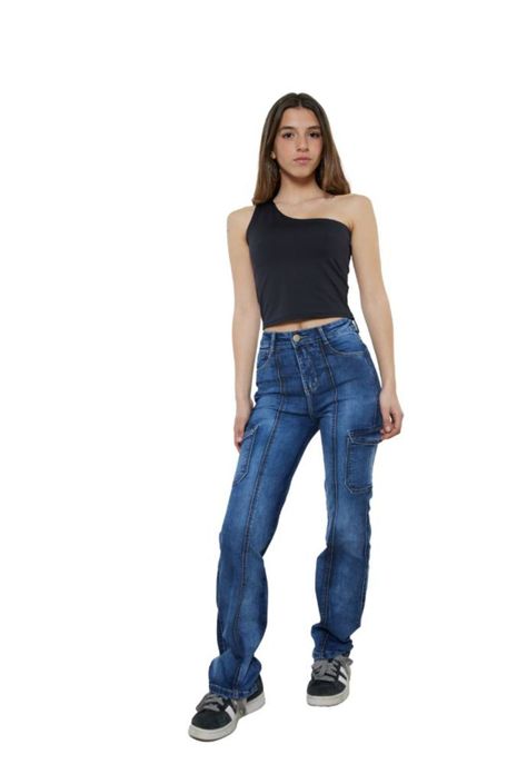 Polera Michigan I Negra Divino Jeans-1
