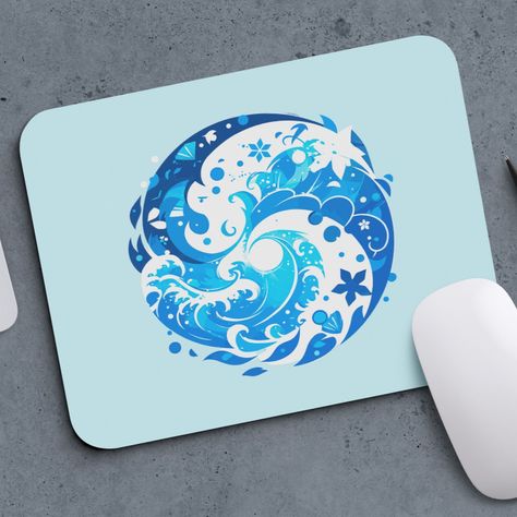 Mouse pad Taiji M446 24x20 cm x 3 mm  Neopreno ANHIZ-1