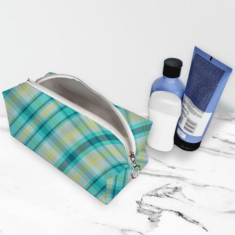 Bolso cosmetiquero Tartan-1