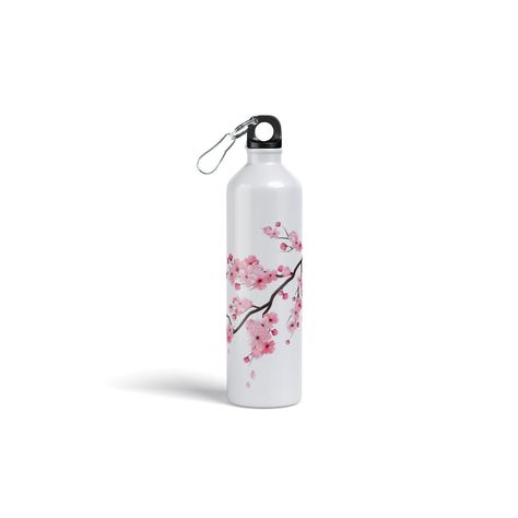 Botella metalica  Flores B55V7-0