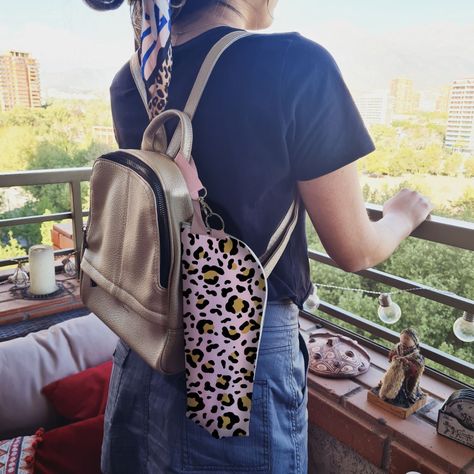 Bolso termico para botella Animal Print-3