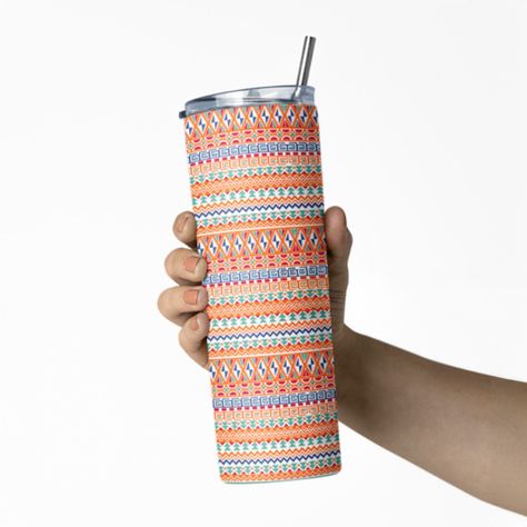 Vaso termico Tumbler 600 ml Etnico-1