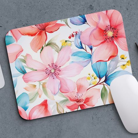 Mouse pad Flores M461 24x20 cm x 3 mm  Neopreno ANHIZ-1