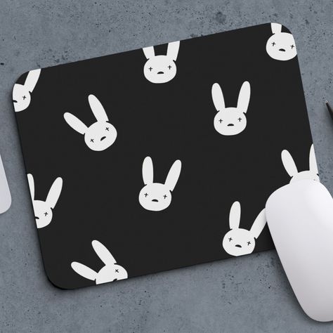 Mouse pad Bad Bunny M465 24x20 cm x 3 mm  Neopreno ANHIZ-1