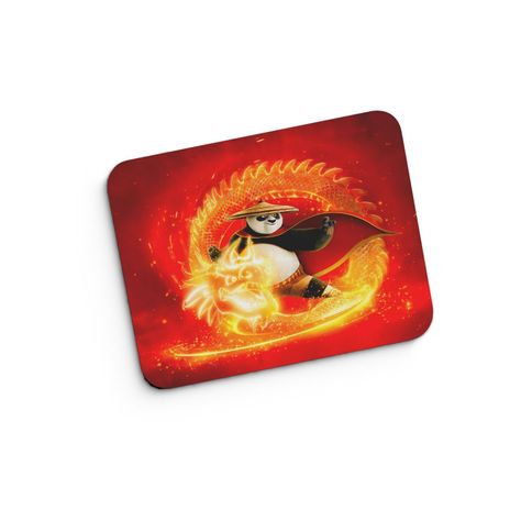 Mouse pad Kunfu Panda 4 M436 24x20 cm x 3 mm  Neopreno ANHIZ-0