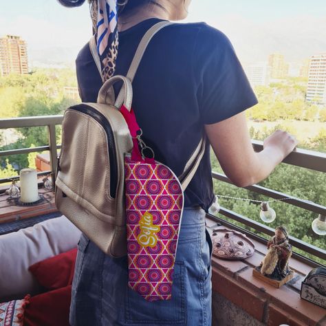 Bolso termico para botella Etnico-3
