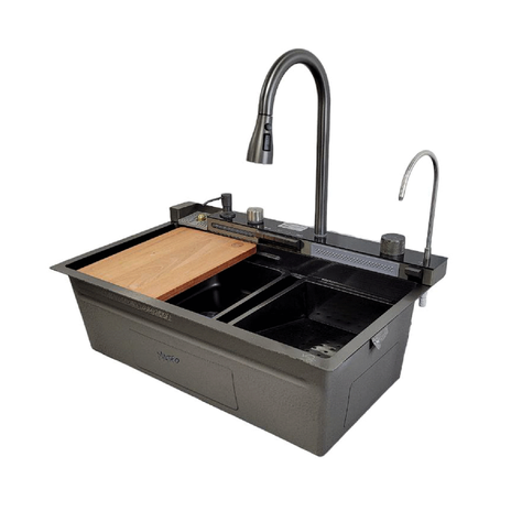 Lavaplatos Multifuncional Cascada Pro 75x45 Mateo-4