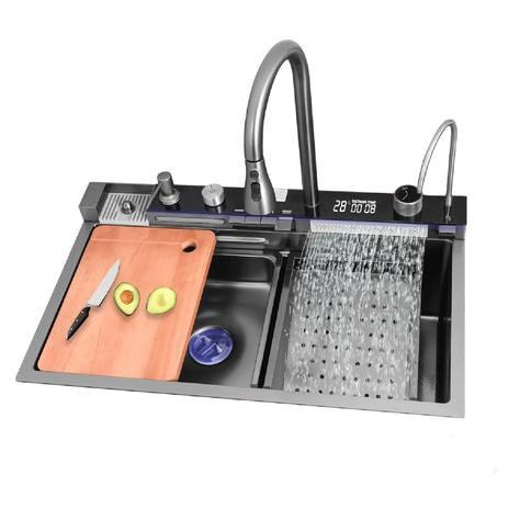 Lavaplatos Multifuncional Cascada Pro 75x45 Mateo-8