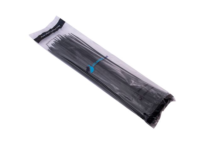 Amarra Plastica 30Cm x 3,6MM 100Unidades Negro-0