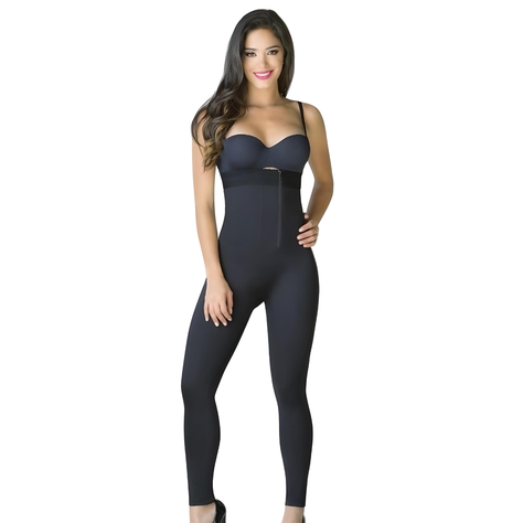 Leggins Faja Tiro Alto Colombiana Alta Compresión-0