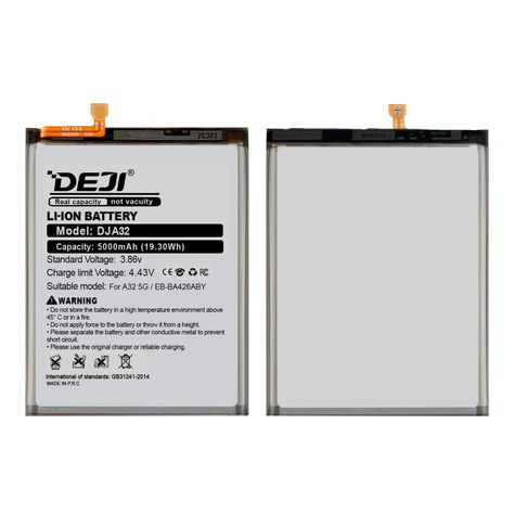 Bateria para Samsung A42/A72/A32/5G DEJI IC Original 5000mAh-3