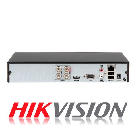 DVR 4 Canales Turbo HD Pentahibrido Hikvision H.265 pro+-3