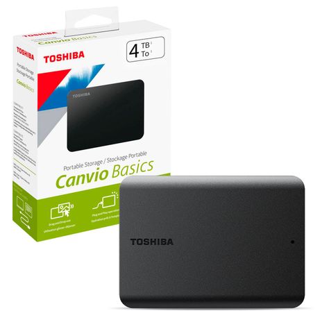 Disco Duro Externo Toshiba 4tb 2.5" Canvio Basics A5 USB 3.2-0