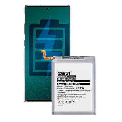 Bateria Compatible con Galaxy Note 10 Plus DEJI IC 4300mAh-0