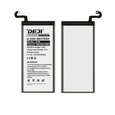 Bateria para Samsung S8 DEJI IC Original Capacidad 3000mAh-3