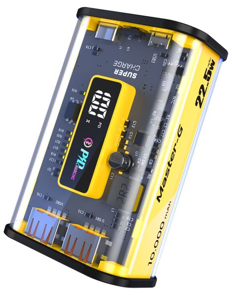 Cargador Portatil Bateria Power Bank Master G 10000mAh 22.5w-0