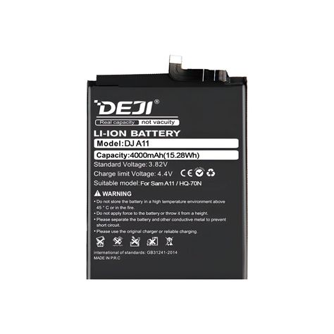 Bateria Compatible con Samsung A11 DEJI IC Capacidad 4000mAh-1