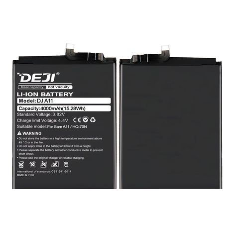 Bateria Compatible con Samsung A11 DEJI IC Capacidad 4000mAh-3