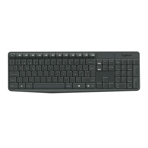 Combo Teclado y Mouse Inalambrico Logitech MK235 USB 1000dpi-2