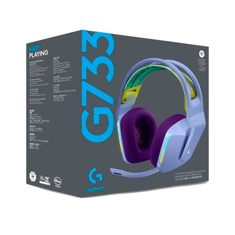 Audifono Gamer Inalambrico Logitech G733 Headphone:X 2.0 RGB-4