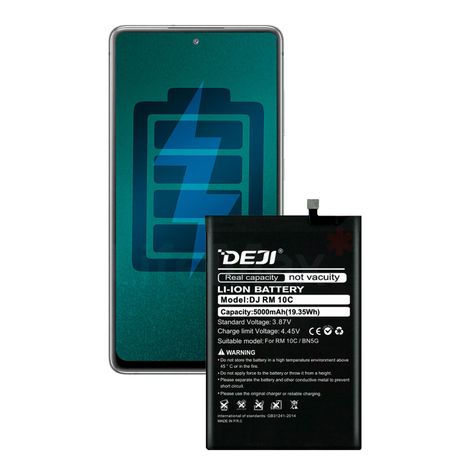 Bateria para Redmi 10C DEJI IC Original Capacidad 5000mAh-0