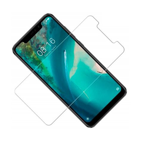 Lamina de Vidrio Templado Completa Compatible Huawei Y6 2018-1