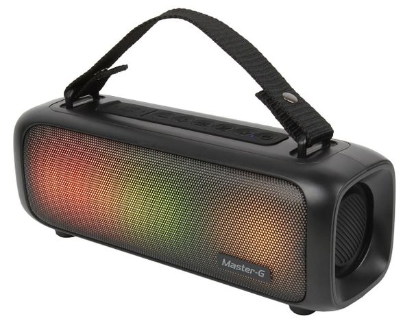 Parlante MasterG GBOOM Bluetooth 2in x2 Funcion TWS LED RGB-6