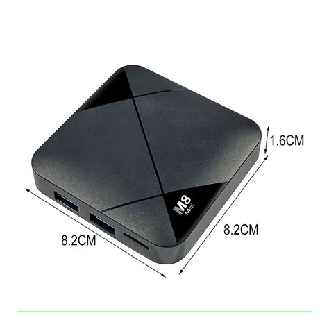 Tv Box Retro M8 Mini 4K Ultra HD Android Tv 9.0 + Game-5