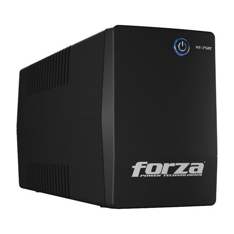 UPS Forza NT-752C 750VA/375W 220V 4 Salidas x2 RJ-12-1