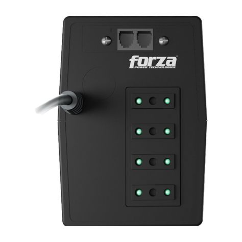 UPS Forza NT-752C 750VA/375W 220V 4 Salidas x2 RJ-12-2