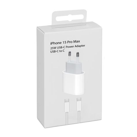 Cargador Compatible con iPhone 15 Pro Max 25W Cable USB-C-5