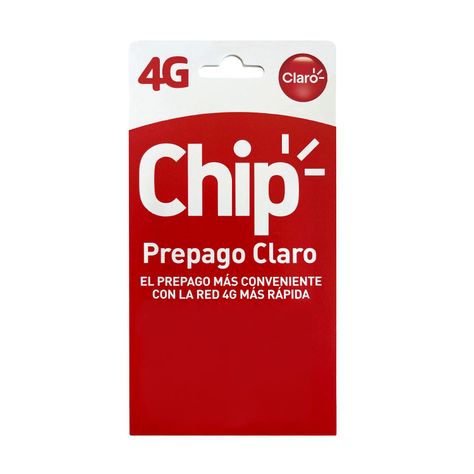 Chip Prepago Claro 5 GB + 300 Min-0