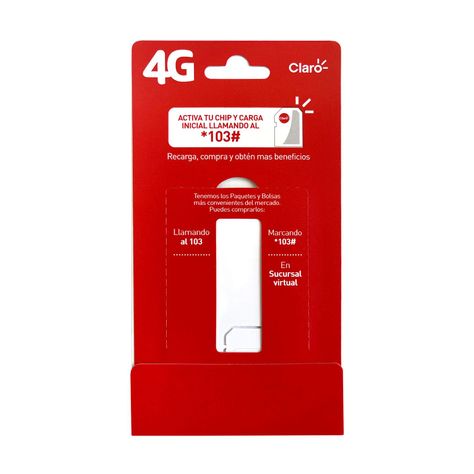 Chip Prepago Claro 5 GB + 300 Min-1