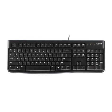 Teclado Alambrico Logitech K120 Usb Español [ 920-004422 ]-0