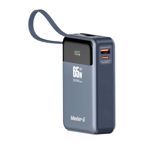 Cargador Portatil Bateria Power Bank Master-G 20.000mAh 65w-2
