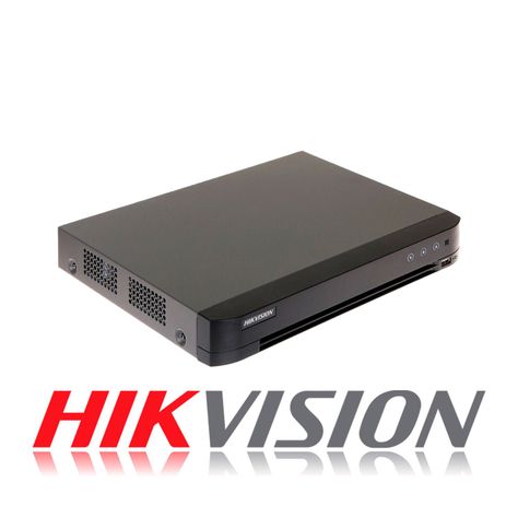 DVR 4 Canales Turbo HD Pentahibrido Hikvision AcuSense 1U-2