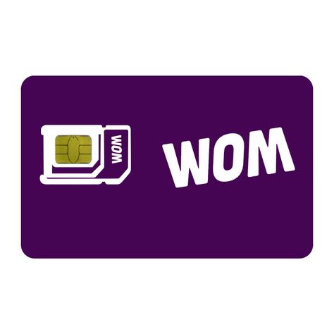 Chip Prepago Wom Incluye $2000 de Recarga Inicial-1