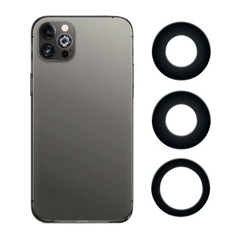 Vidrios de Camaras Trasera Compatible con Iphone 13 Pro-0