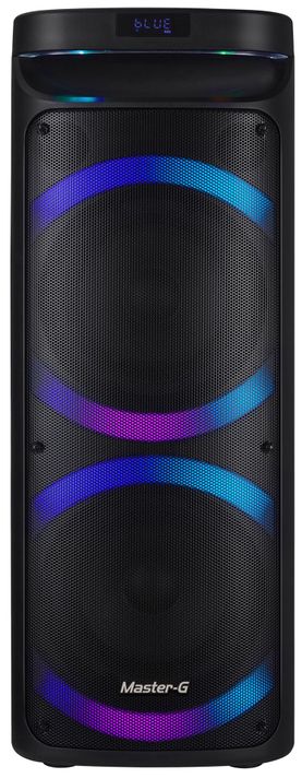 Parlante MasterG Karaoke Phantom Bluetooth 8in x2 60W TWS EQ-0