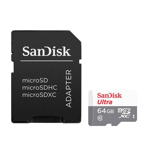 Tarjeta de Memoria Ultra MicroSDXC 64GB SanDisk + Adaptador-3