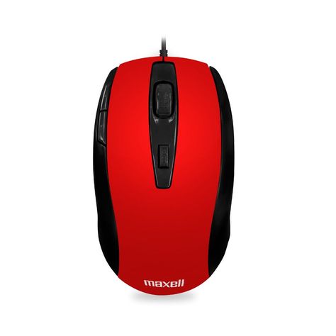 Mouse USB Maxell Optico MOWR-105 Ergonomico Sensor 1600dpi-1