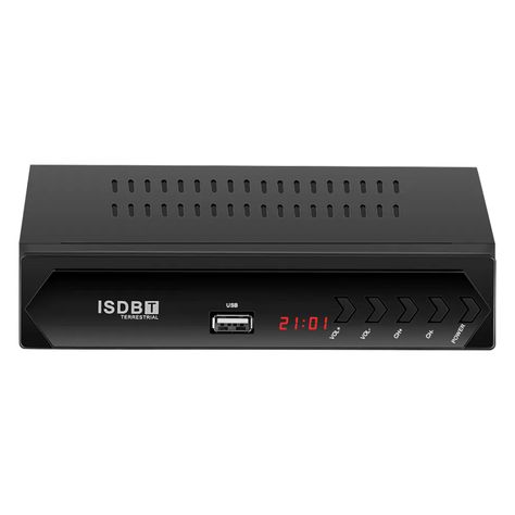 Sintonizador Tv Digital FHD ISDBT Terrestrial USB HDMI RCA-1